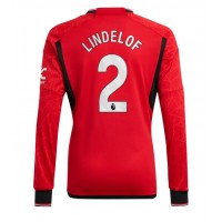 Echipament fotbal Manchester United Victor Lindelof #2 Tricou Acasa 2023-24 maneca lunga